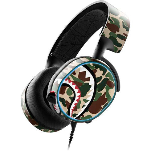 Shark Teeth Street Camo SteelSeries Arctis 3 Skin